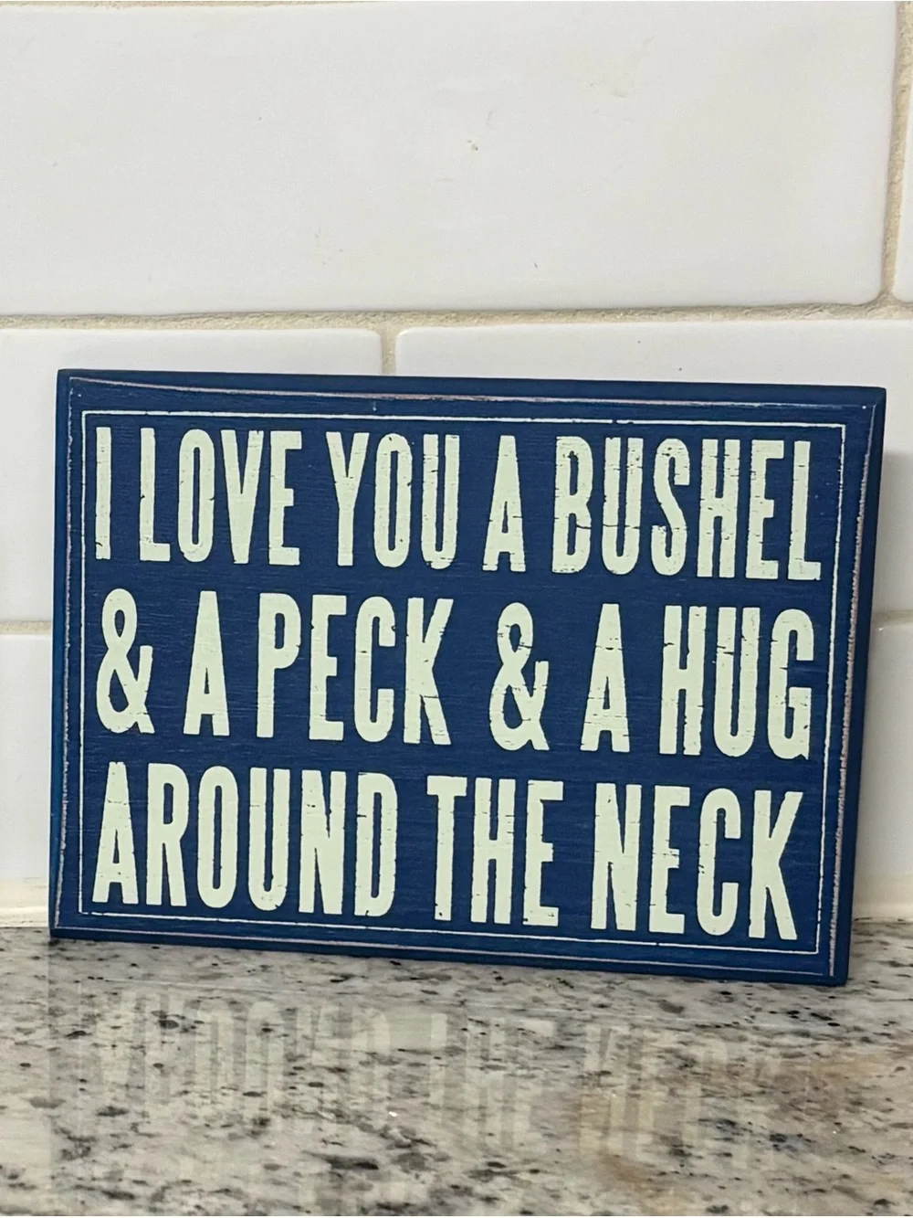 🎒BTS SALE📚 Primitives by Kathy Rustic Wood Quote Signs Set of 2 Farmhouse Decor